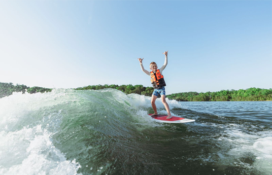 How to Teach Your Kid to Wakesurf